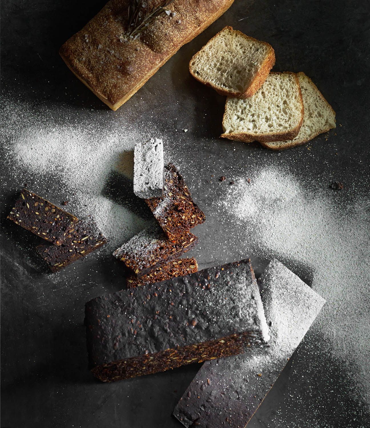 Artisan Bread And Flour Photo Shoot